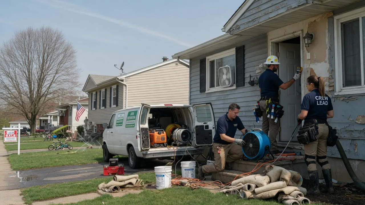 Flood Cleanup in Jesup, IA near me